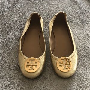 COPY - Tory Burch 8.5 Gold Flats